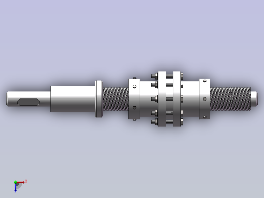 预紧式行星滚柱丝杠俯视缩略图