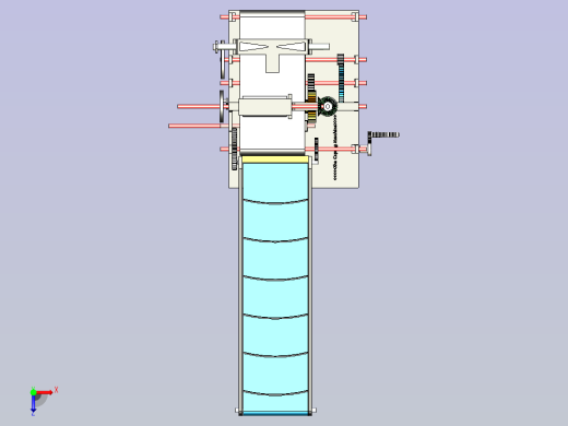 一款输送机3D模型俯视缩略图