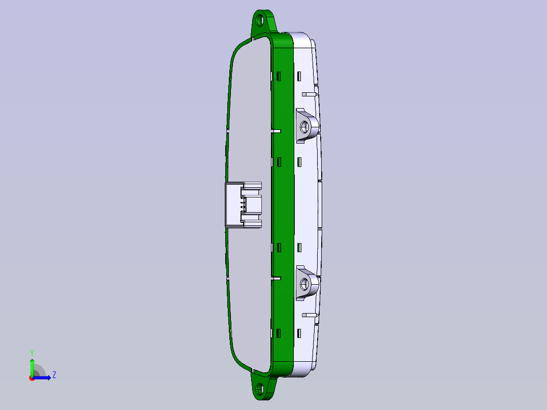 猎豹 CS9 B003774009_M_中控开关组装置图左视图