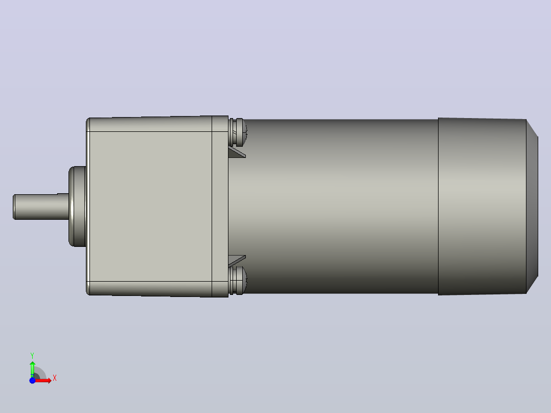 刹车电机6RK120GU-CMT 6GU3K～200K前视图