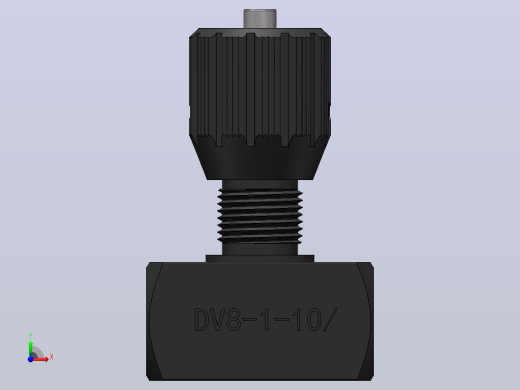 DV8 节流截止阀前视缩略图