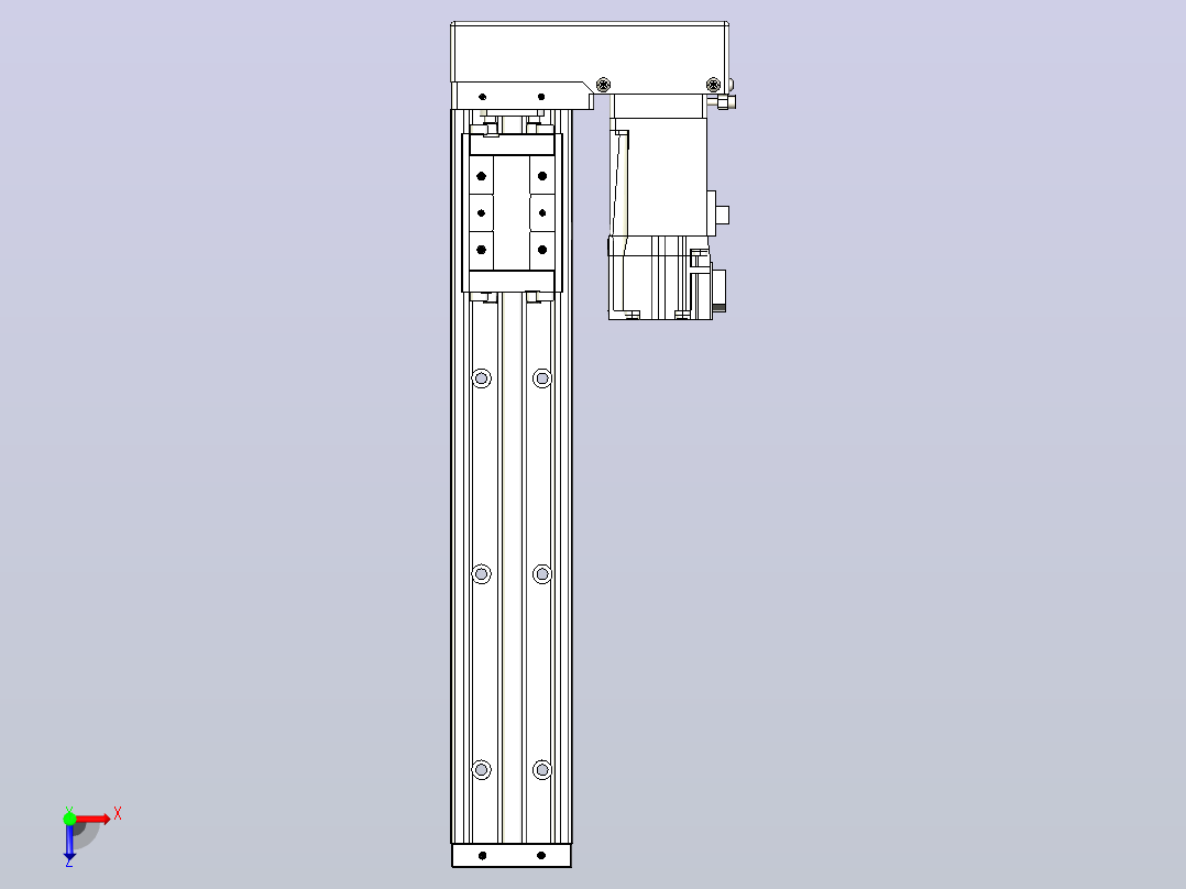 钢基模组TPA-KSR-5002C-300A1-MR-H1俯视图