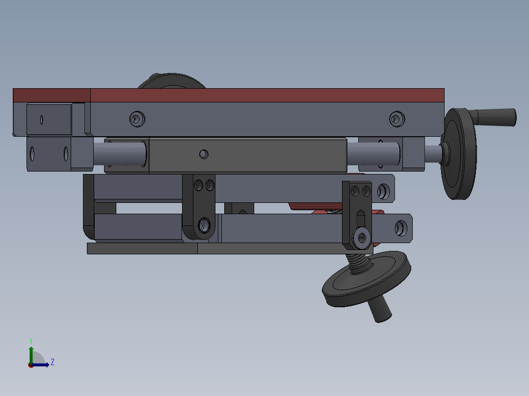XY旋转调整机构sw18左视图