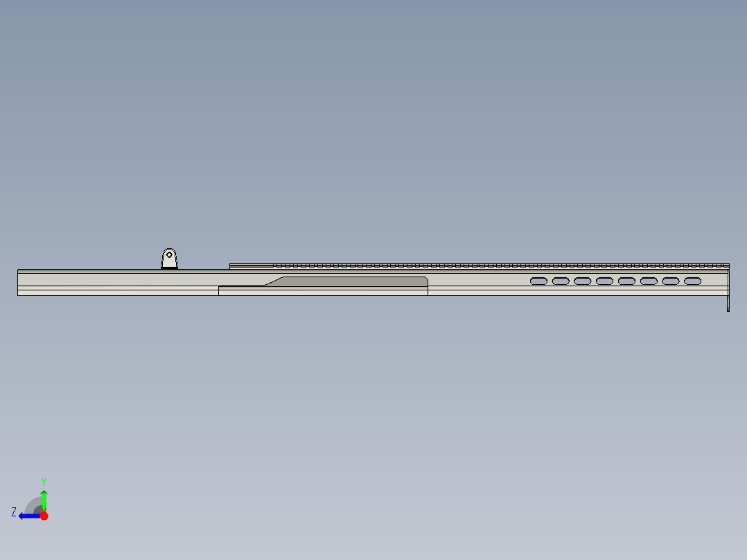 Barrett M82A1狙击步枪右视图