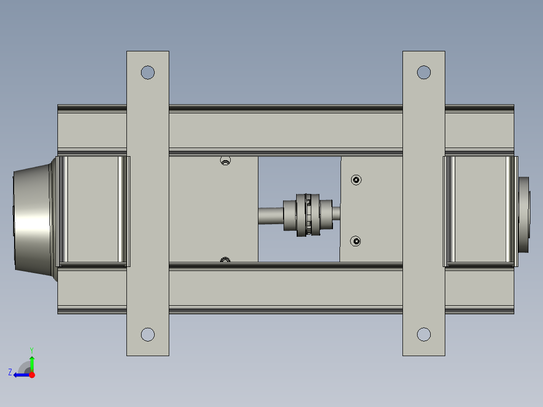 热油泵总成3D模型右视图
