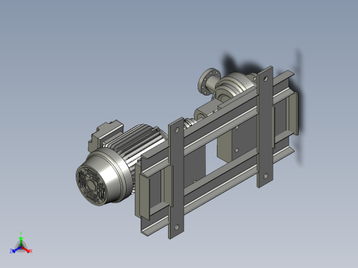 热油泵总成3D模型正等轴测缩略图