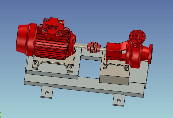 热油泵总成3D模型