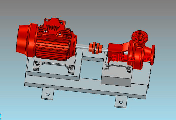 热油泵总成3D模型