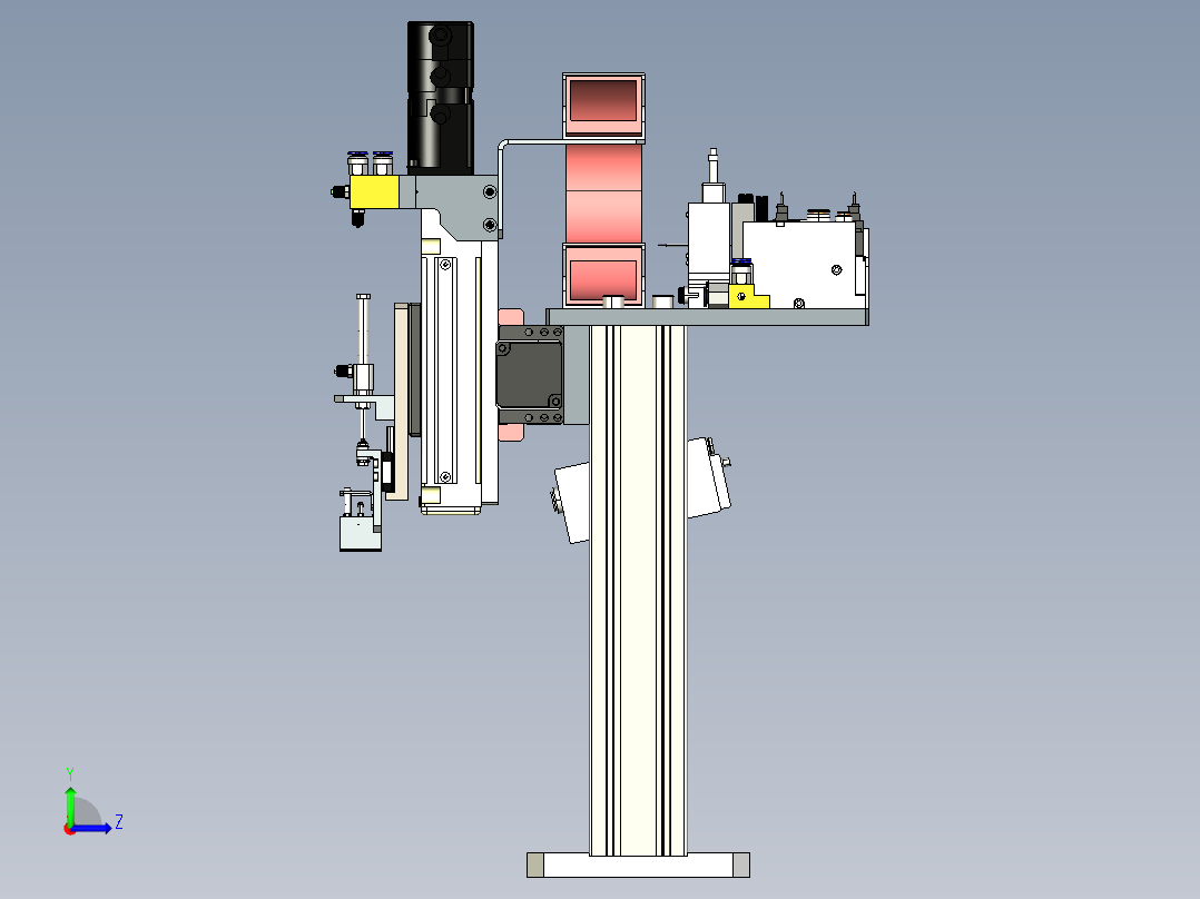 取放 XY搬运模组左视图