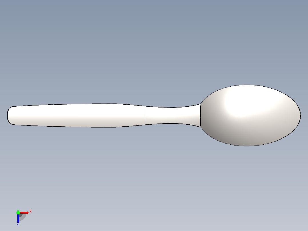 汤匙大全俯视图