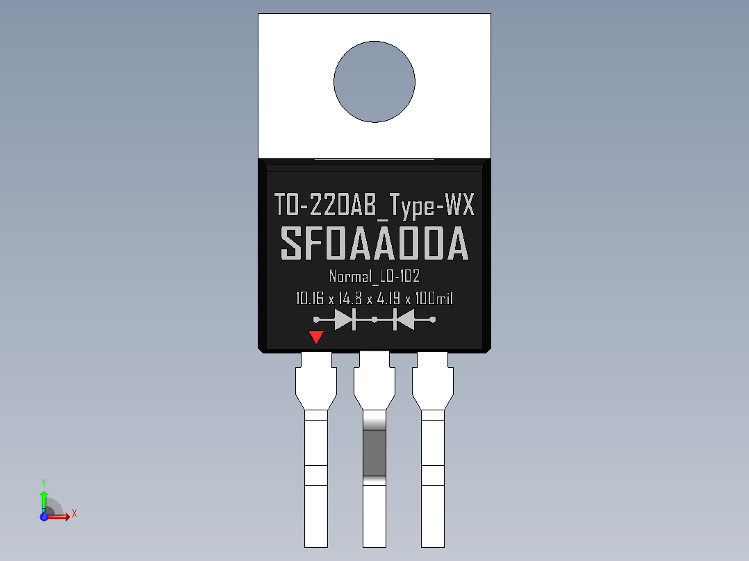 二极管-TO-220AB_Type-WX_Leadform_Options前视图