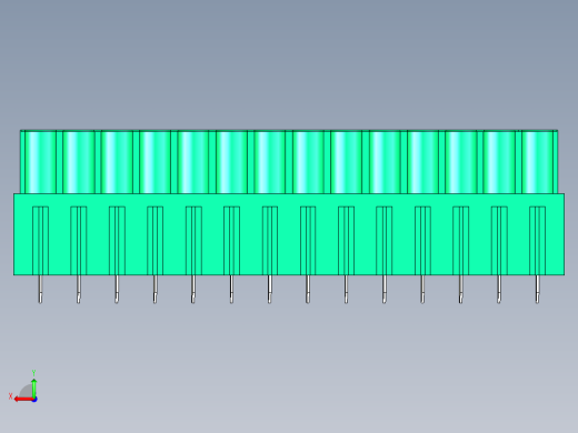 DEGSON 2EDG 系列 5.0mm 可插拔接线端子组-2EDGB-5.0-14P-14-00AH后视缩略图
