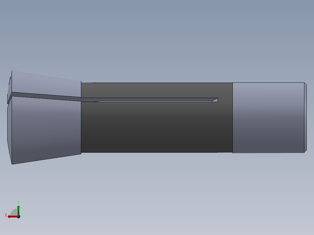 R8-夹头组-R8 COLLET 0.625.SLDPRT后视图