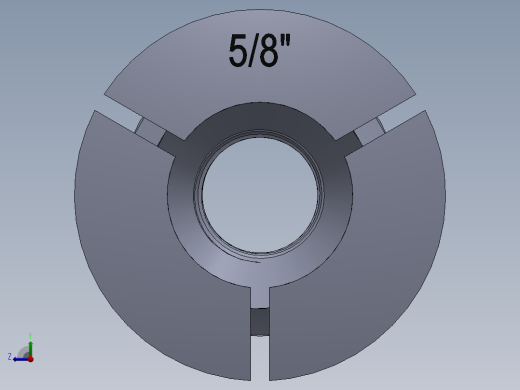 R8-夹头组-R8 COLLET 0.625.SLDPRT右视缩略图