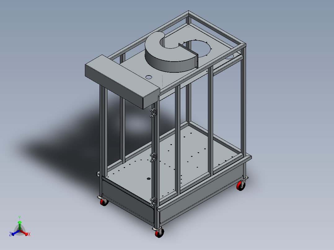 旋转式烤架式烘箱