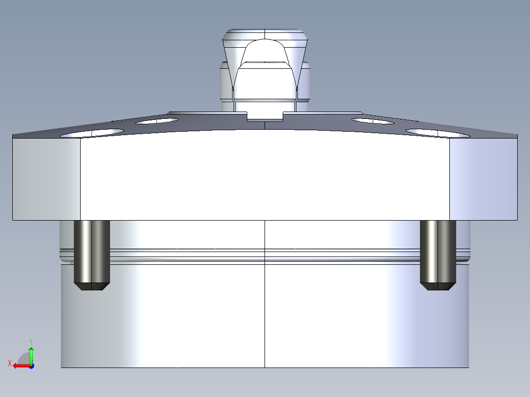 KOSMEKSWH2130-GN多系列多零件图纸模型多系列多零件图纸模型后视图