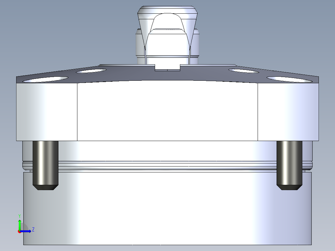 KOSMEKSWH2130-GN多系列多零件图纸模型多系列多零件图纸模型左视图