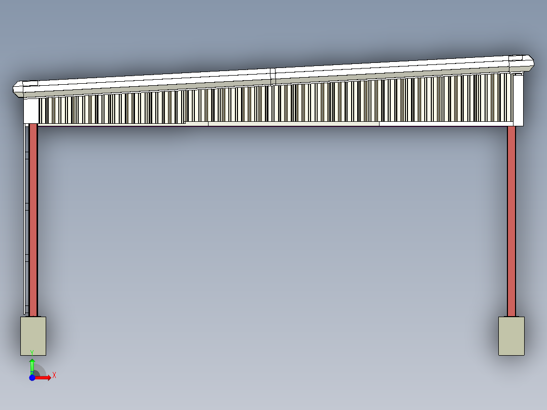 房车车库--stp前视图