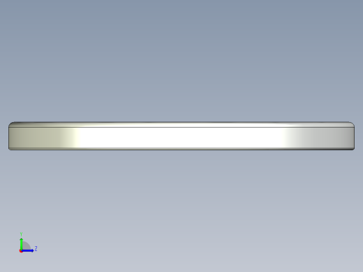 紧固件-STEP 0.3750 Flat Washer左视缩略图
