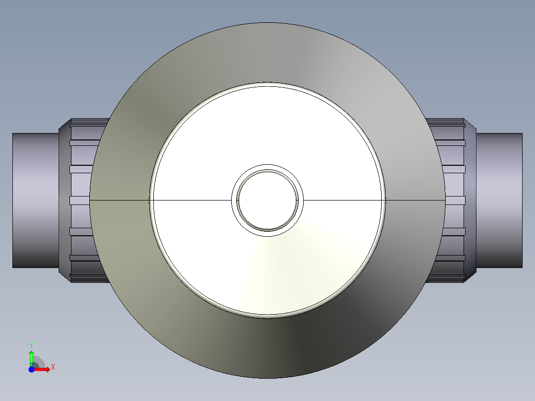 9DKMULVCP NC 气动隔膜阀常闭与溶剂焊接女性联盟结束，BS PVC-U系列前视图