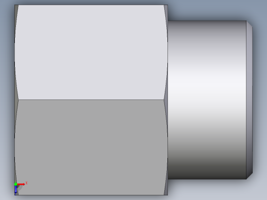 卡套式工业通用硬管接头EO_Swivel_connector_GAI20SMCFX俯视缩略图