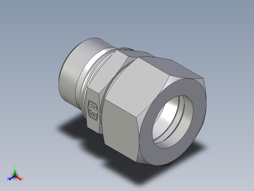 卡套式工业通用硬管接头EO_Male_Stud_connector_GEO22LM27X2CF