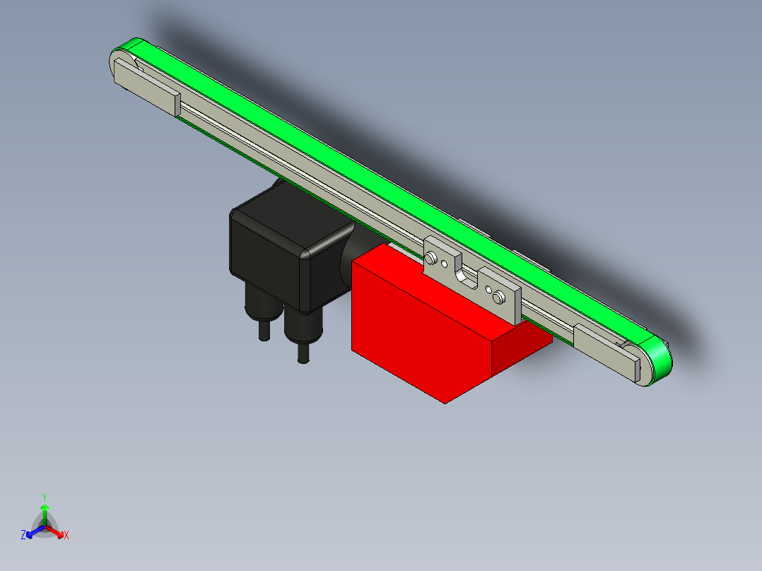 皮带输送机 (27)主视图