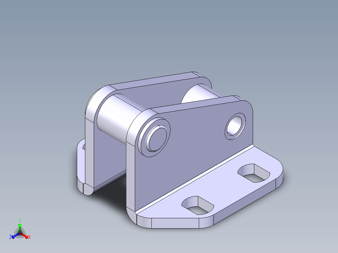 德克斯TUNKERS气缸数模T3-51G主视图