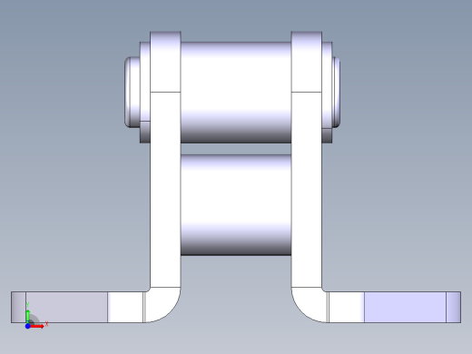 德克斯TUNKERS气缸数模T3-51G前视缩略图