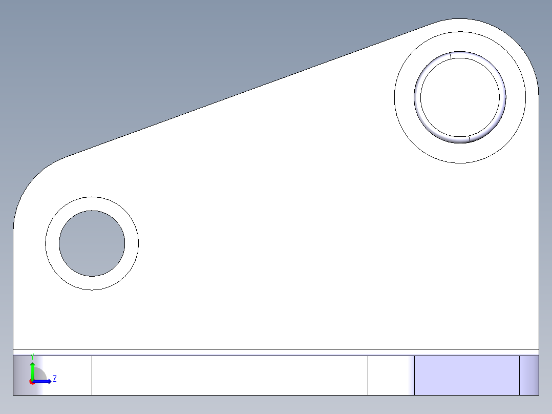 德克斯TUNKERS气缸数模T3-51G左视图