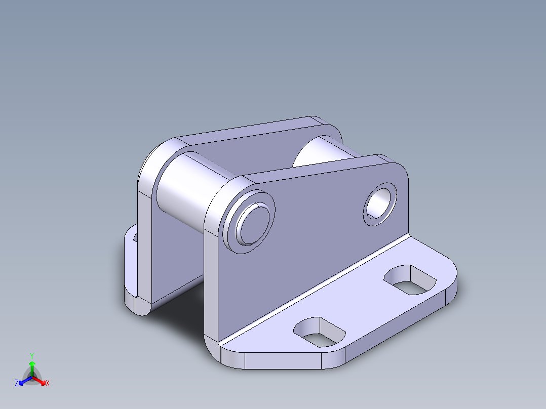 德克斯TUNKERS气缸数模T3-51G正等轴测图