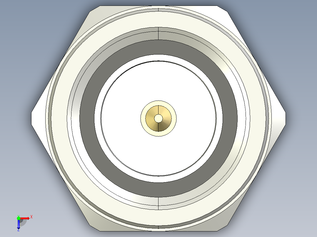 SMA接口23俯视图
