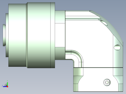直齿孔ZPLE120-L2 19-70-90-M5.stp右视缩略图
