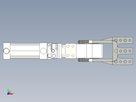 德克斯TUNKERS气缸数模K63 AS A90_A91_A92前视缩略图