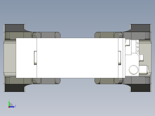 德克斯TUNKERS气缸数模K63 AS A90_A91_A92左视缩略图