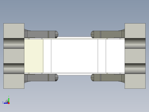 德克斯TUNKERS气缸数模K63 AS A90_A91_A92右视缩略图