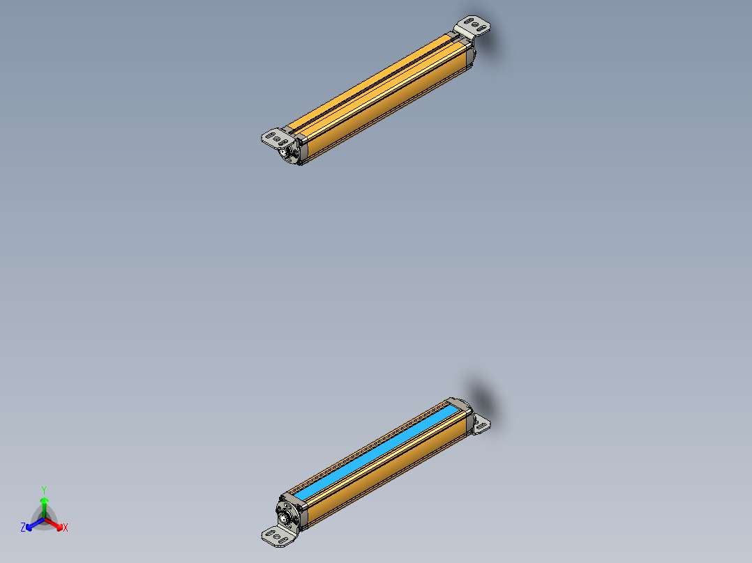 安全_区域传感器H2EL1020_30_30_3D正等轴测图