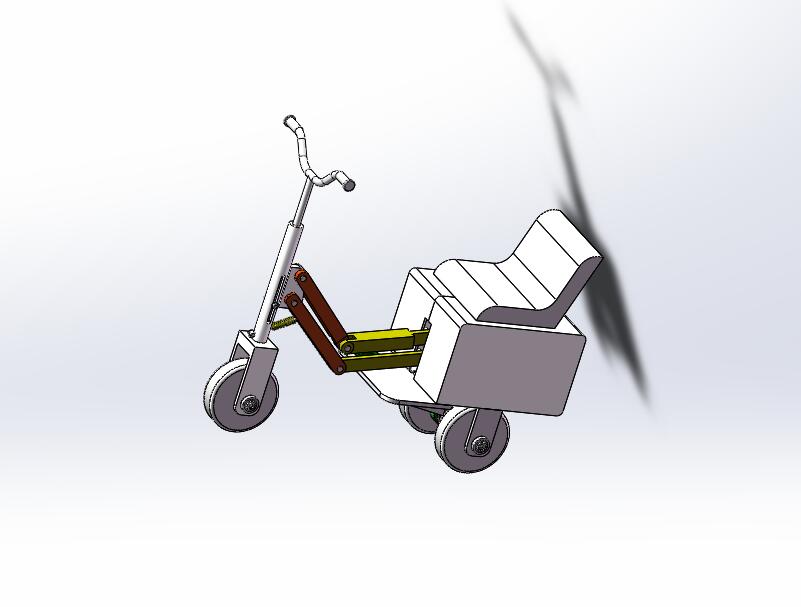 Q074-可折叠儿童电动车的设计【三维SolidWorks和proe】