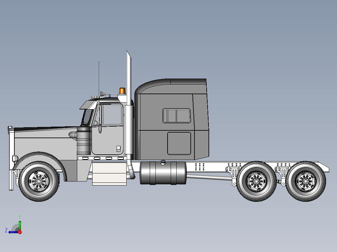 18号图--卡车+底盘6x4 SW STP IGS右视图