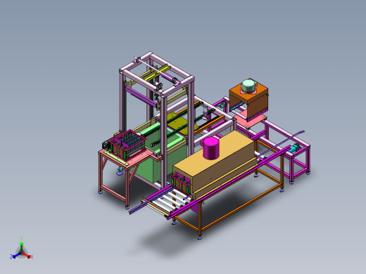 2023.02月-基板清洗自动化sw18正等轴测缩略图