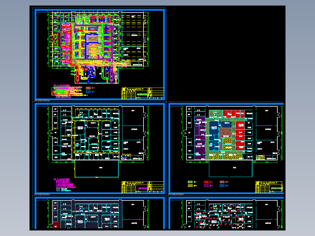 软胶囊及泡腾片车间CAD图纸