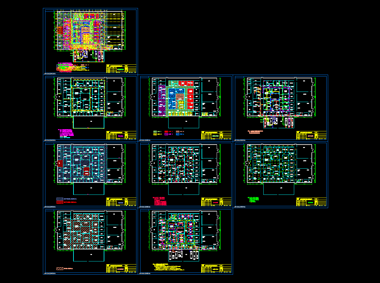 软胶囊及泡腾片车间CAD图纸