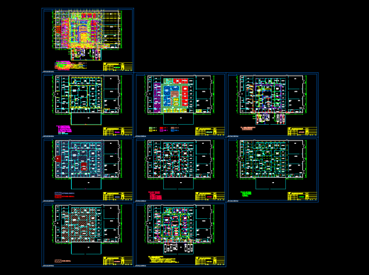 软胶囊及泡腾片车间CAD图纸缩略图
