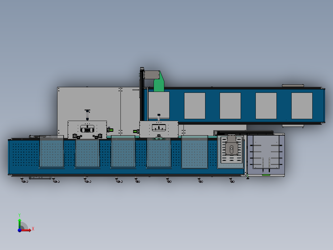 全自动套袋真空包装机1655924前视图