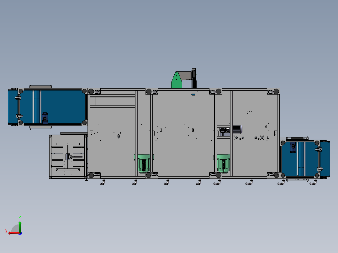 全自动套袋真空包装机1655924后视图