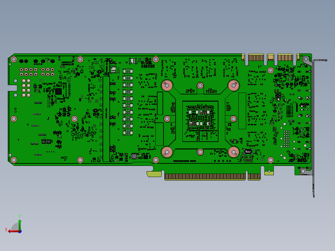 电路板、主板(223)后视图