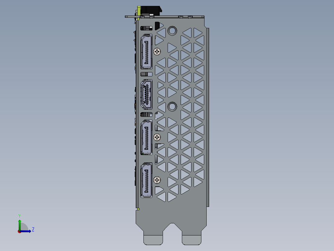 电路板、主板(223)左视图