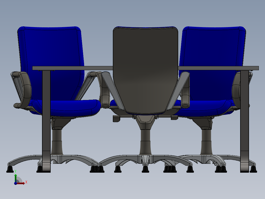 椅子、凳子(20)前视图