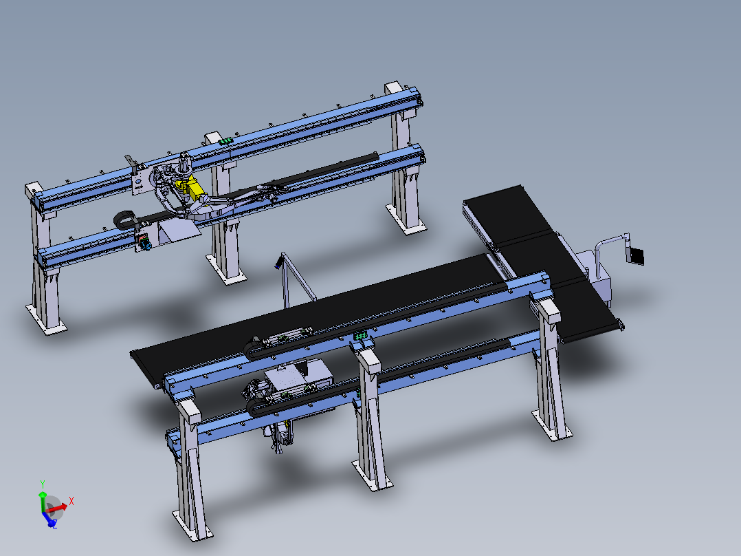 电商物流自动化分拣step