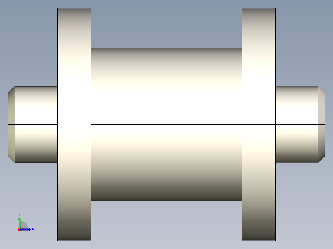 链条零件左视图
